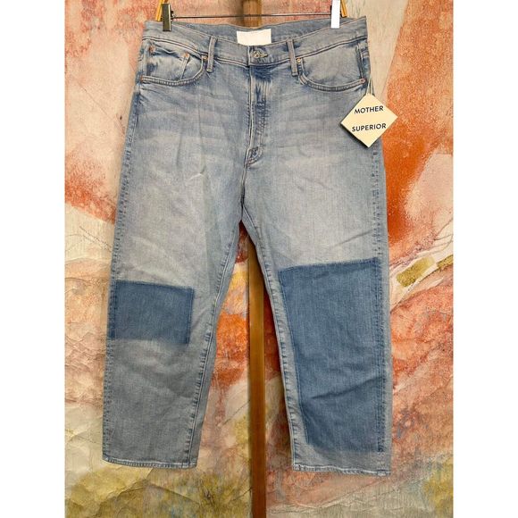 Anthroplogie MOTHER The Ditcher High-Rise Crop Jeans - Picture 7 of 9
